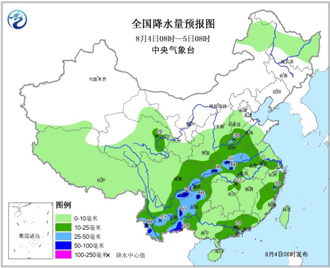 08-04 国家防总：全国处于防汛最关键时期