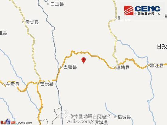 09-23 四川理塘县23日凌晨分别发生4.9级、5.1级地震