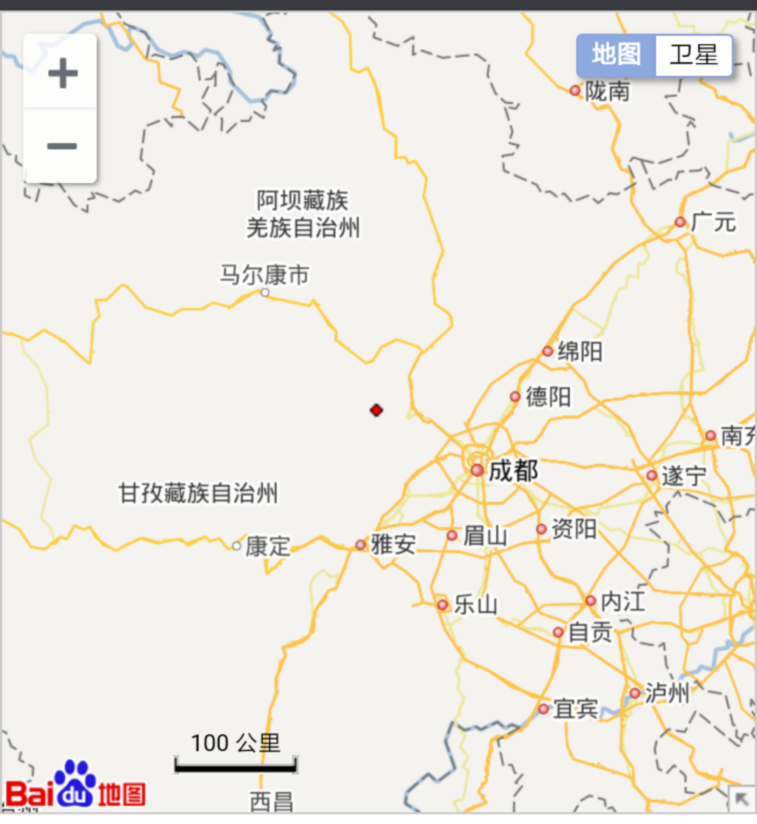 4月13日四川阿坝州汶川县发生3.3级地震